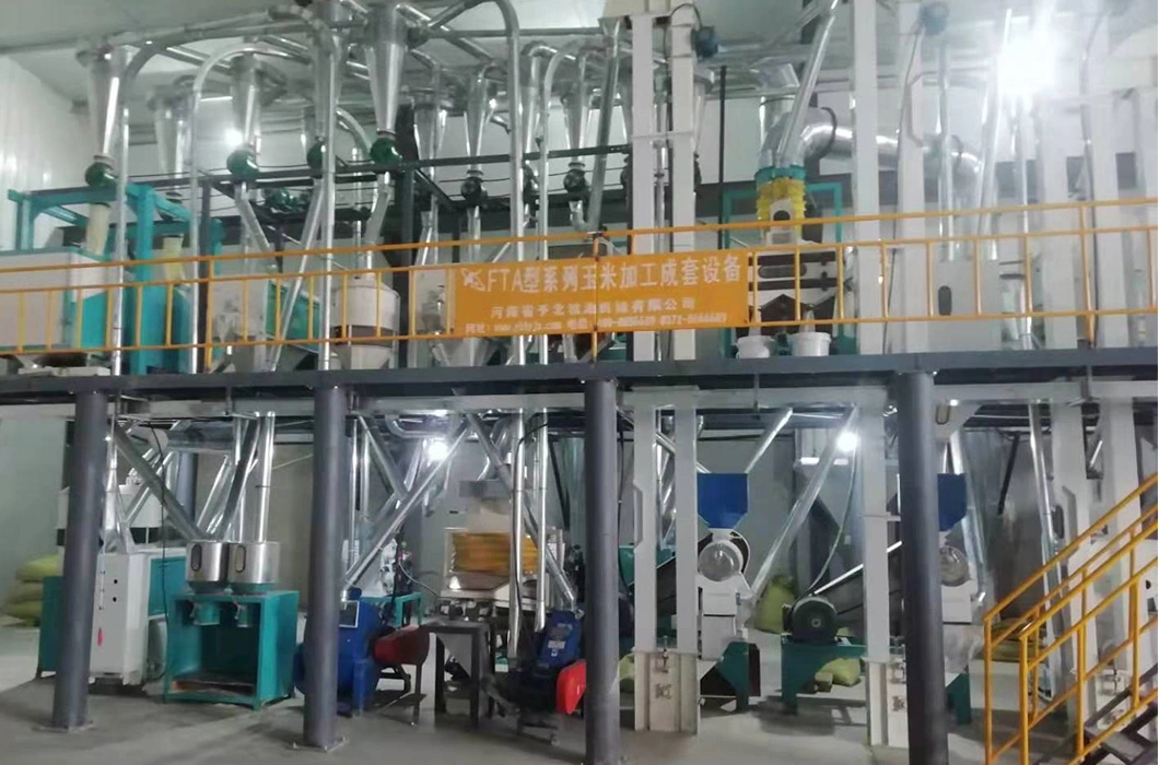 ISO Grain Flour Mill Maize Rice Flour Mill Machine 5-200tons Corn Wheat Flour Roller Milling Machine