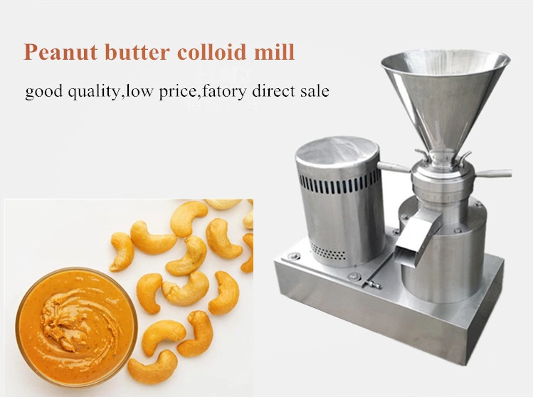 Food Fruit Colloid Mill Peanut Butter Grinding Machine Commercial Grease Butter Mayonnaise Making Machine