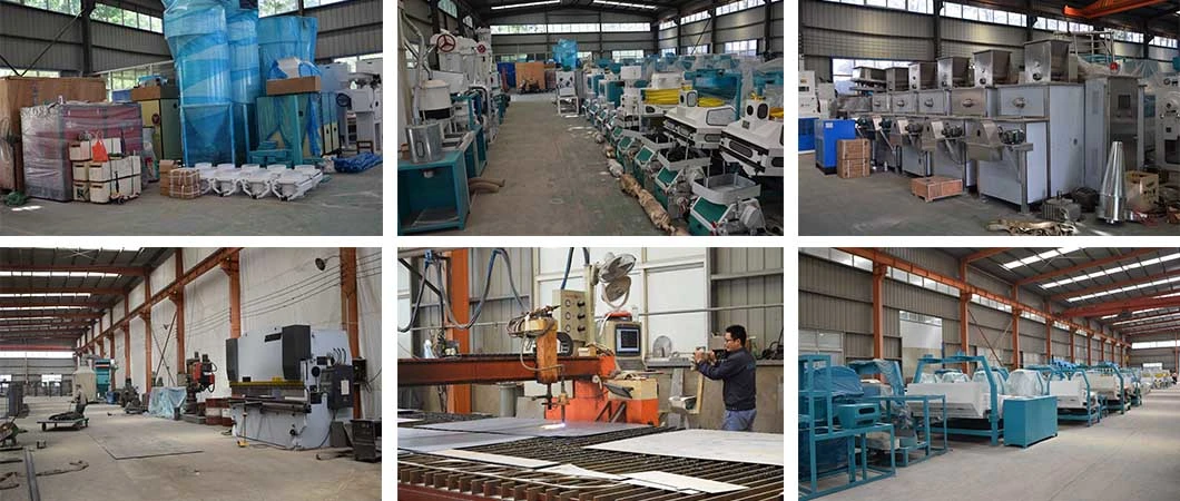 ISO Grain Flour Mill Maize Rice Flour Mill Machine 5-200tons Corn Wheat Flour Roller Milling Machine