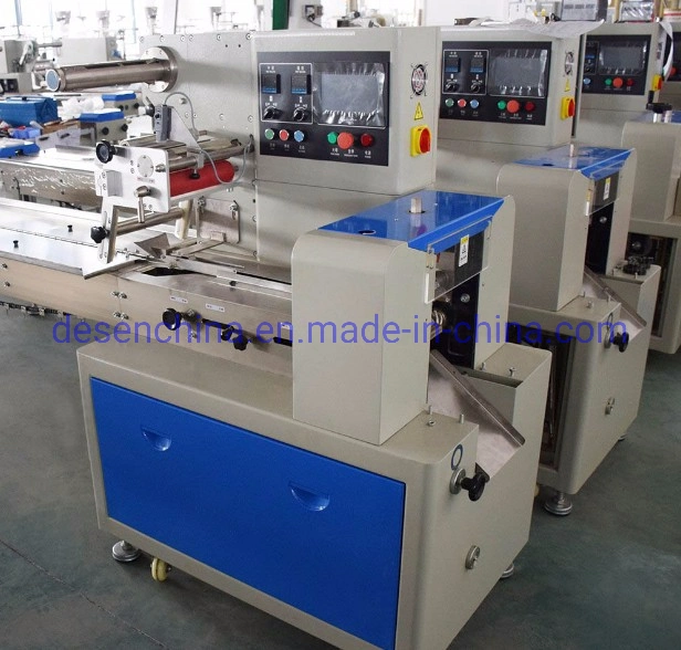 Fully Automatic Plastic Bag Bakery Sliced Bread Sandwich Donut Chapati Packing Machine Sales