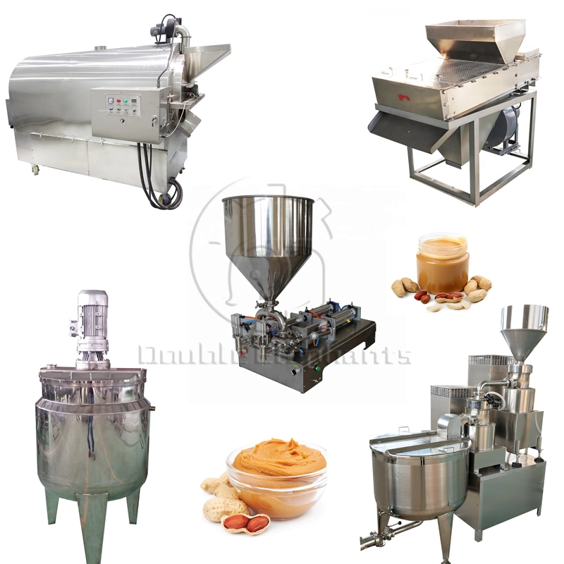 200kg/H Stainless Sesame Almond Peanut Butter Grinding Making Production Line Machine