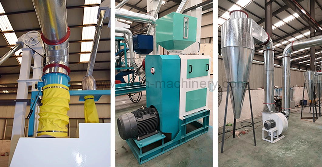 ISO Grain Flour Mill Maize Rice Flour Mill Machine 5-200tons Corn Wheat Flour Roller Milling Machine