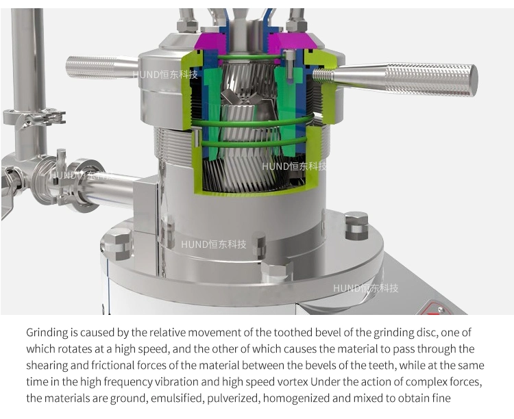 Nuts /Almond Milk /Peanut Butter Grinding Machine Processing Making Machine