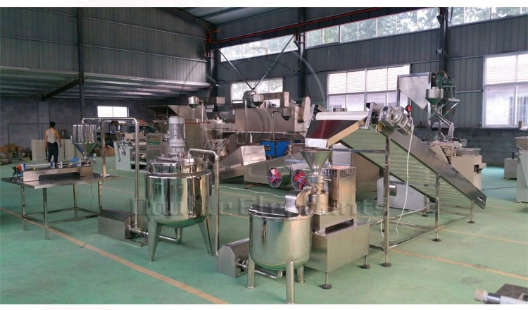 200kg/H Stainless Sesame Almond Peanut Butter Grinding Making Production Line Machine