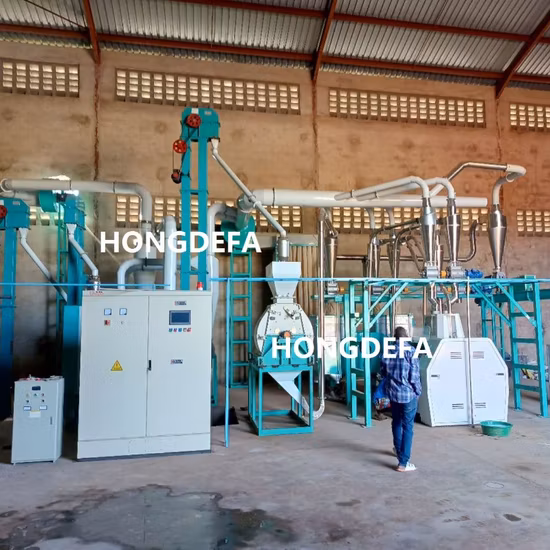 Full Automatic Flour Mill Machine Advanced Technology Maize Mill