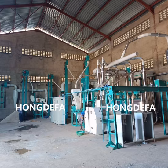 Full Automatic Flour Mill Machine Advanced Technology Maize Mill