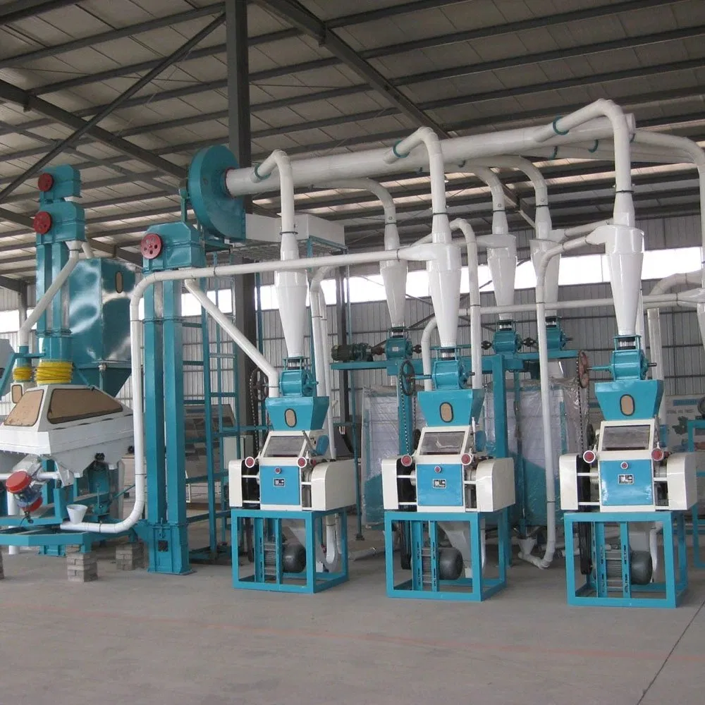 Полная машина для измельчения кукурузной муки, зерновая мельница, зерновая мельница